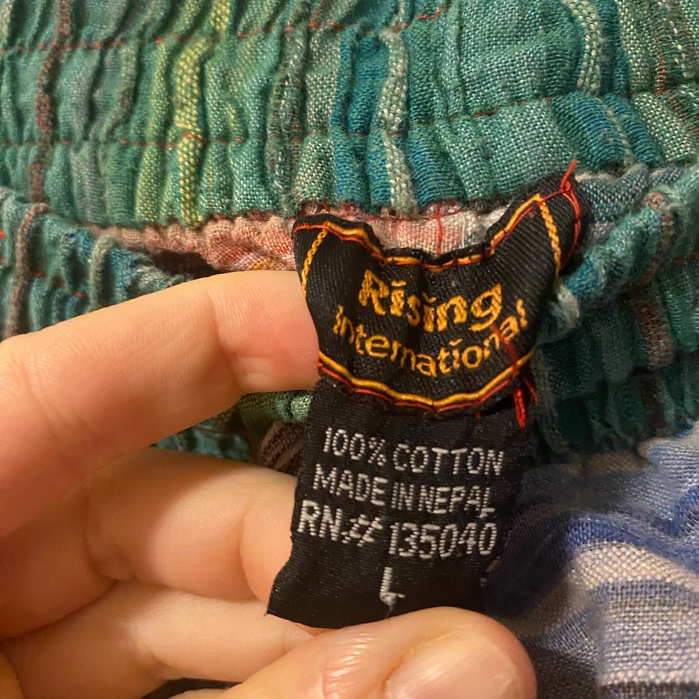 Rising International Multicolor Patchwork Hippie … - image 2